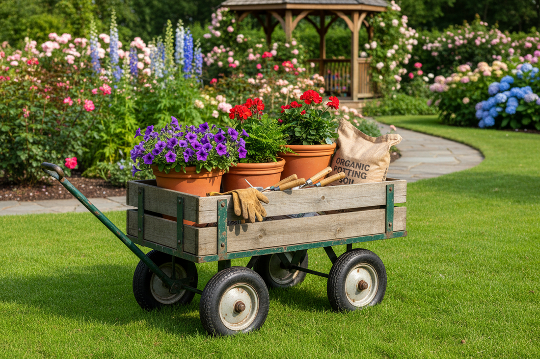 Best Garden Carts and Wagons for Moving Plants, Soil, and Tools