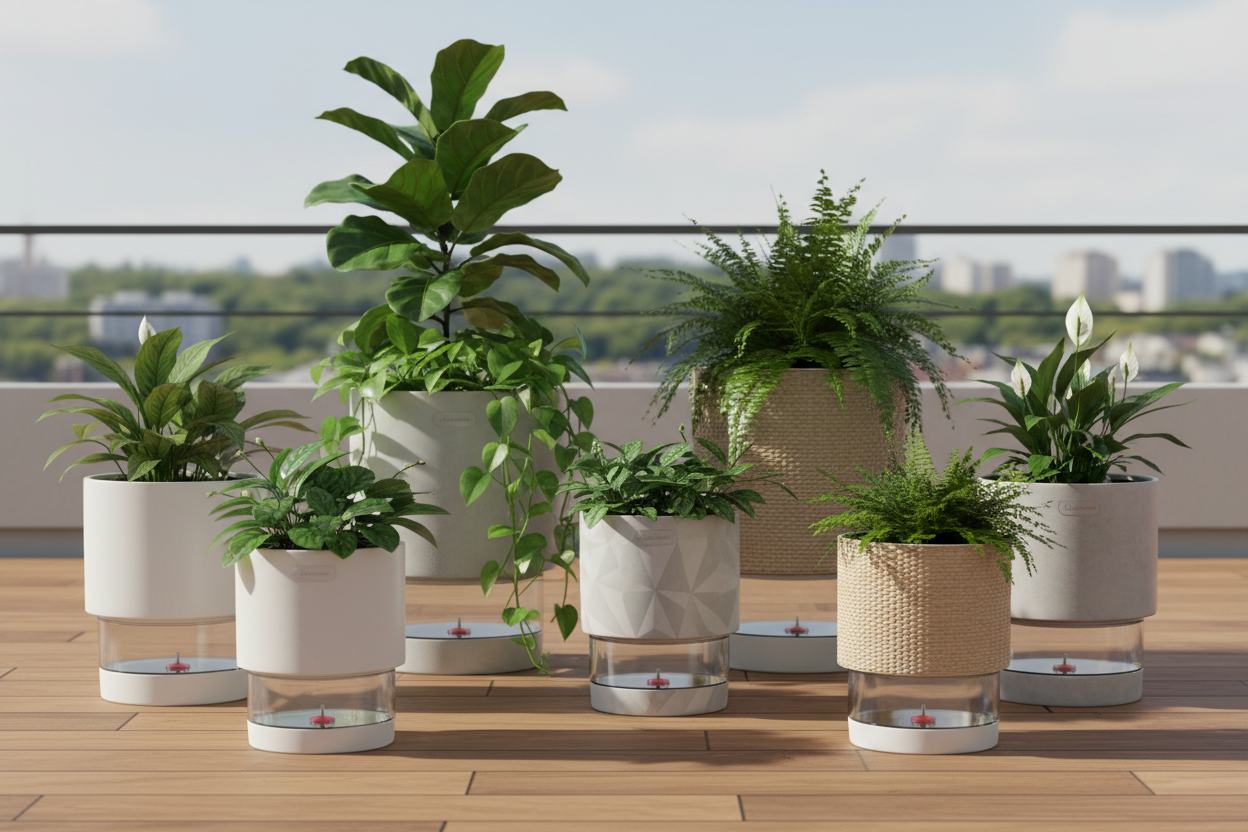 Best Self-Watering Planters for Busy Gardeners