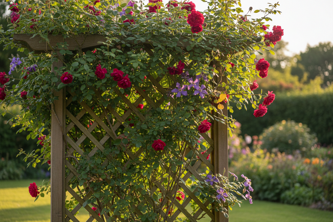 Garden Trellis Ideas: How to Choose the Right Trellis for Climbing Plants