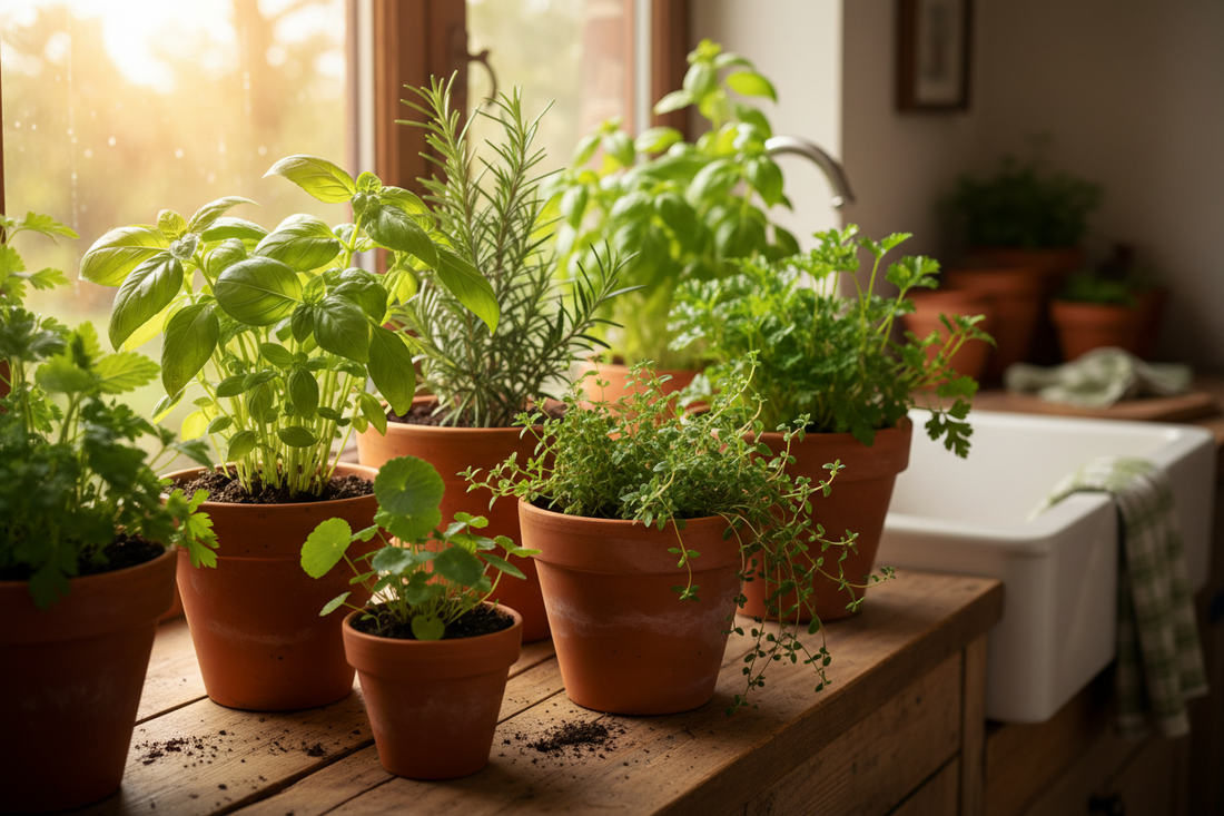 How to Grow Herbs at Home: A Beginner's Garden Guide