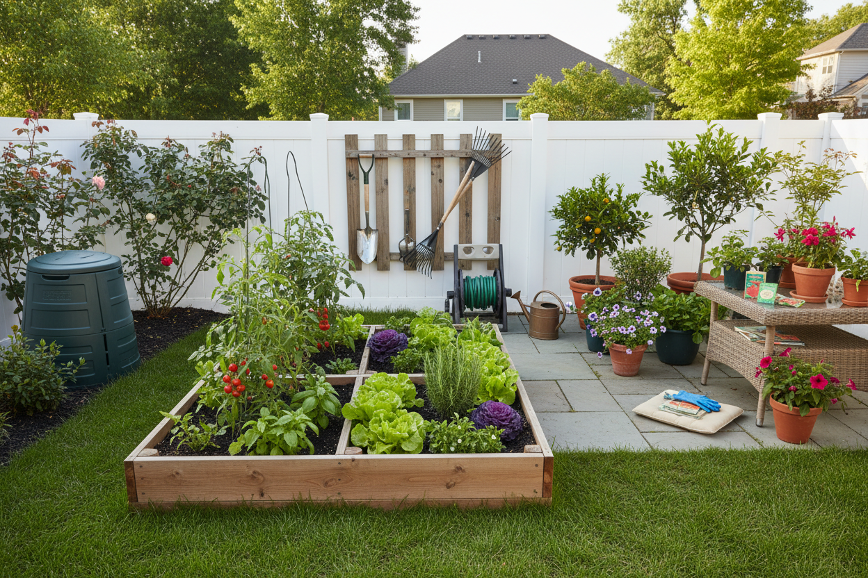 The Complete Backyard Gardening Setup Checklist