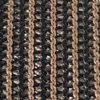 Eden's Decor Straight Flat-Edged Sun Shade Sail Rectangular 10' x 20' Brown - Image 8