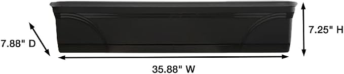 Southern Patio 36 Inch Medallion Weatherproof and Sunray Protected Plastic - Image 3