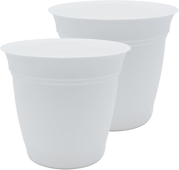 The HC Companies 20 Inch Eclipse Round Planter Pots by TheHCCompanies