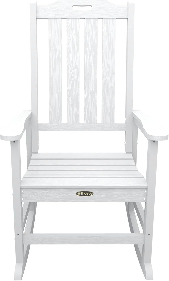 Oversized Rocking Chair Set of 8, Outdoor Rocking Chair - Image 4