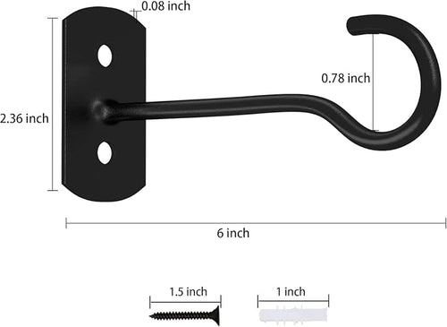 16Pcs 6in Plant Hooks, Ceiling Hooks - Image 2