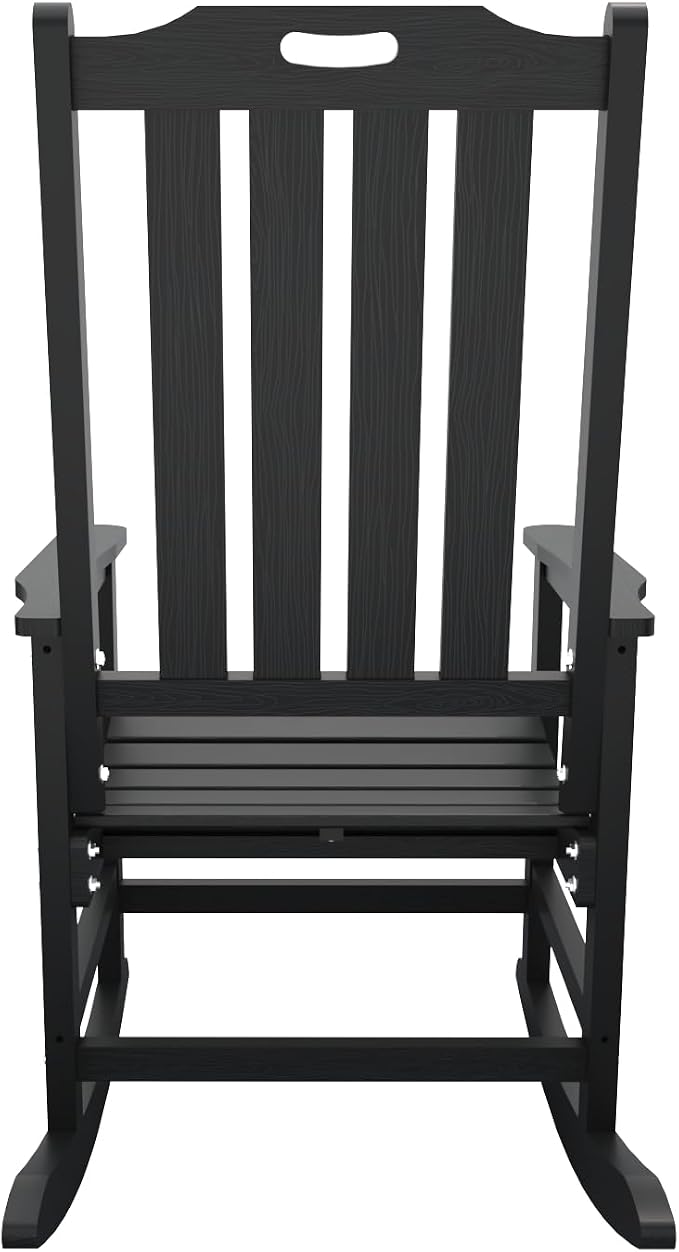 Oversized Rocking Chair Set of 4, Outdoor Rocking Chair - Image 6
