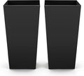 VEVOR 30 inch Tall Planters for Outdoor Plants Set of 2, Modern Large Planters by VEVOR