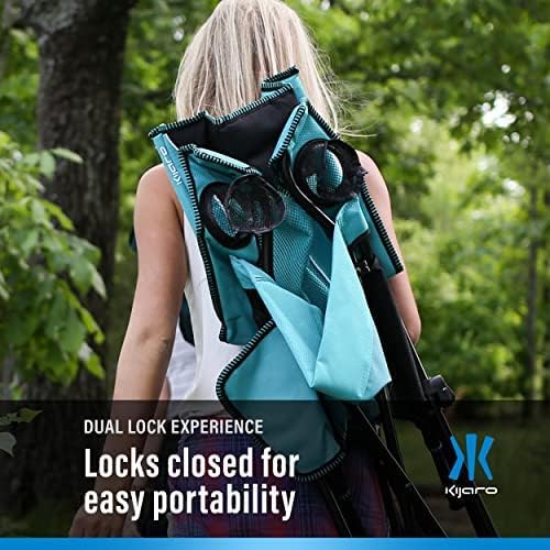 Kijaro XXL Dual Lock Portable Camping Chair - Image 6
