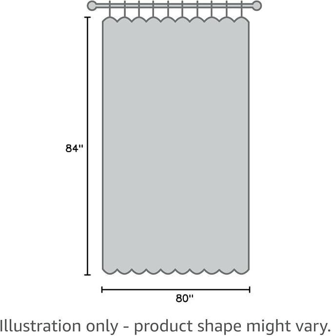 NICETOWN Blackout Sliding Door Curtain 84 inches Long, Grommet Patio Door - Image 8