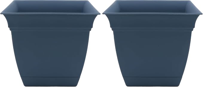 The HC Companies 6 Inch Eclipse Square Planter by TheHCCompanies