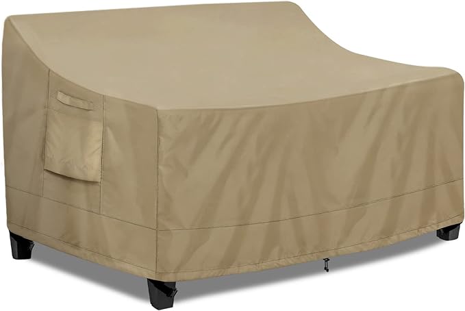PureFit Outdoor Couch Cover Waterproof Patio Sofa Furniture Covers, 2-Seater by PureFit