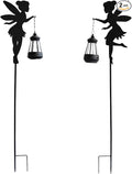 Solar Fairy Garden Stake Decorative Lantern Outdoor Waterproof, Outdoor Garden by YMTengFei