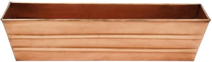 Achla Designs Copper PlatedWindow Flower Box Planter-Small by ACHLADesignsHomeGarden