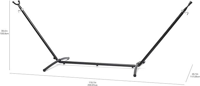 Amazon Basics 2 Person Heavy Duty Portable Sturdy Hammock Stand - Image 6