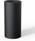 Kante 23.6 Inch Tall Cylindrical Planter, Large Round Plant Pots by Kante