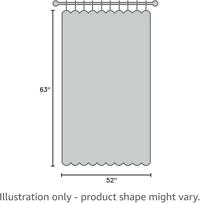 NICETOWN Blackout Curtain 63 inch Length - Image 7