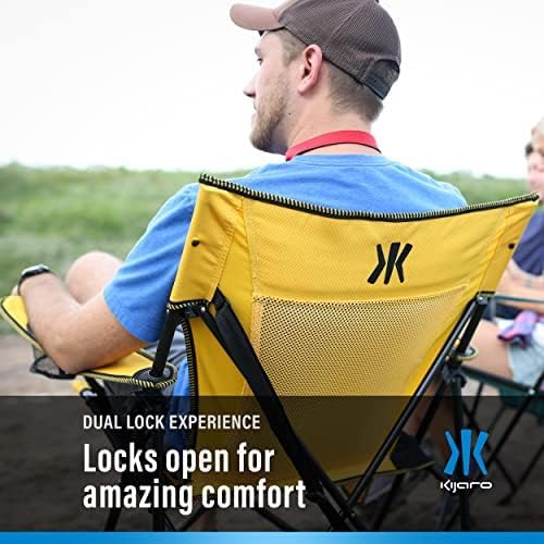 Kijaro XXL Dual Lock Portable Camping Chair - Image 7