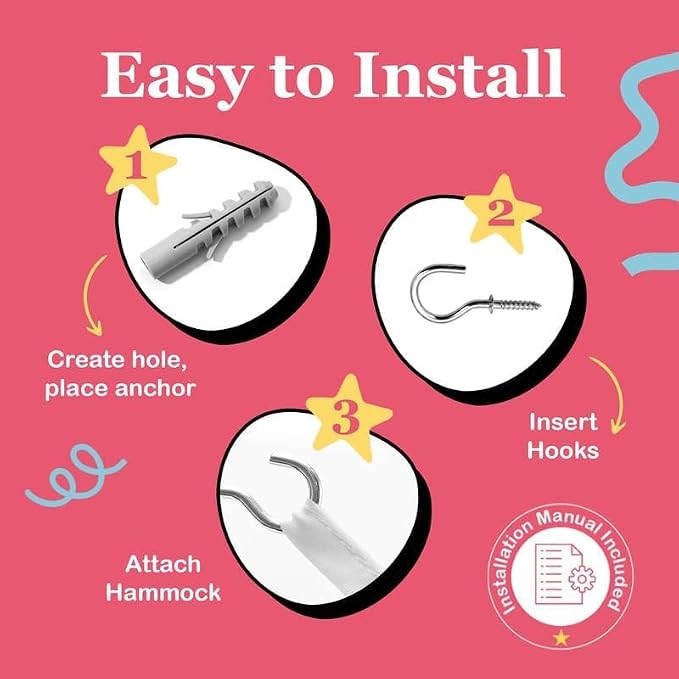 Lilly's Love Large Stuffed Animal Hammock | Corner Hanging Organizer, Toy - Image 5
