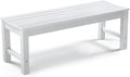 Stoog Outdoor Bench, 2-Person Patio Backless Bench, Outdoor Benches Weatherproof by Stoog
