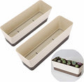 Skelang 2 Pcs Rectangular Plant Pot, Window Planter Box by Skelang