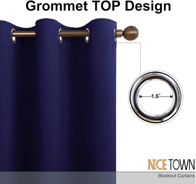 NICETOWN Blackout Window Curtain Panel - Image 2
