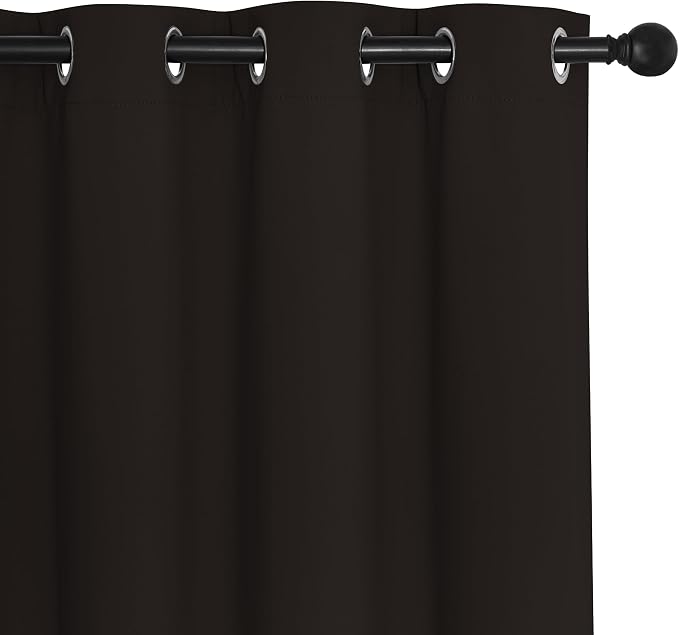 NICETOWN Blackout Sliding Door Curtains 84 Inch Length, Extra Wide Room Divider - Image 7
