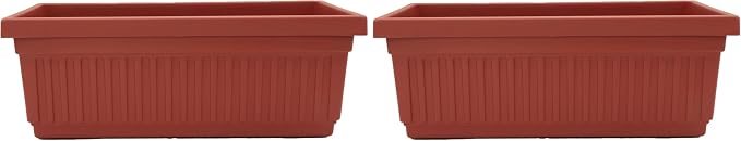 The HC Companies 18 Inch Venetian Rectangular Window Planter Box by TheHCCompanies