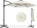 Best Choice Products 10ft Offset Cantilever Hanging Market Patio Umbrella by BestChoiceProducts
