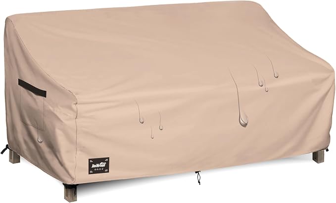 2-Seater Patio Loveseat Cover, 60Wx38Dx35H inches Outdoor Furniture Covers by JinHrtoyiFurnitureCovers