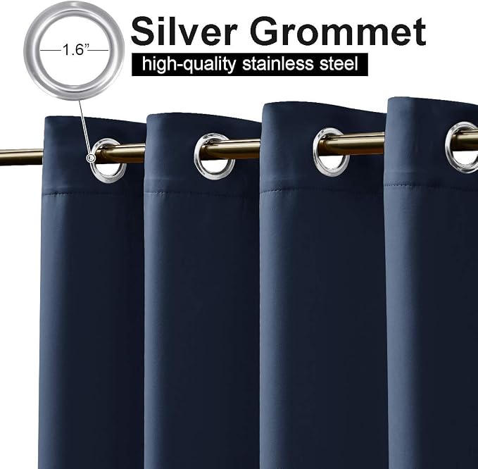 NICETOWN Weighted Blackout Outdoor Curtain - Image 2