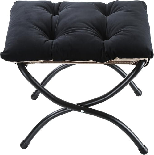 15" Foldable Foot Stool Ottoman by WELL-STRONG