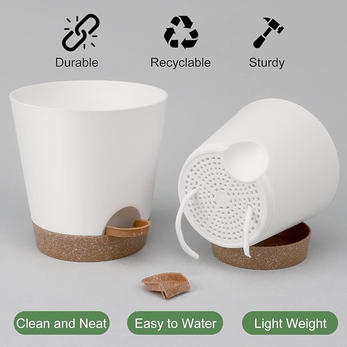 Indoor Self Watering Planters - Image 3