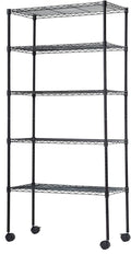BestOffice | 5-Tier Wire Storage Shelves by BestOffice