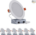 HALO HLB 6 in LED Recessed Lighting Canless Dimmable Wet Location Selectable by HALO