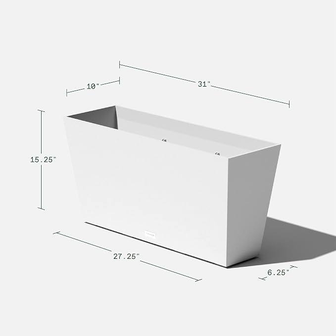 Veradek Pure Series Midori Trough Planter - Image 2