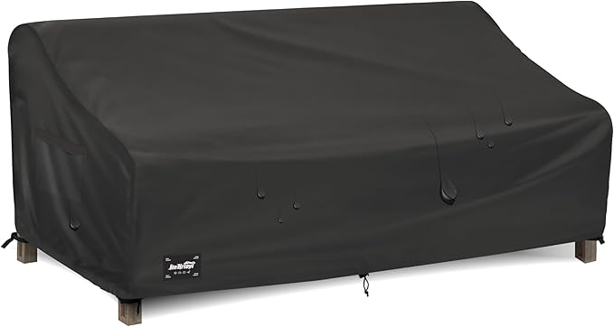 JinHrtoyi 3-Seater Outdoor Couch Cover, 85Wx38Dx35H inches Outdoor Furniture by JinHrtoyiFurnitureCovers