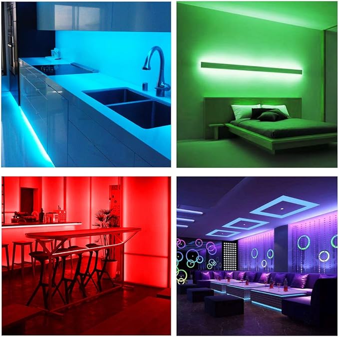 DAYBETTER Led Strip Lights Waterproof, 32.8ft Led Tape Lights Color Changing - Image 8