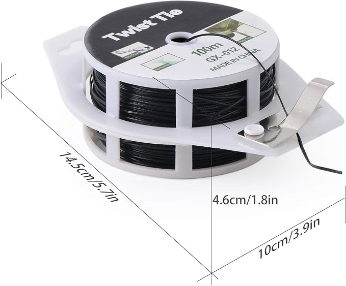 328ft Twist Ties, Plant Ties for Vines Garden Wire - Image 4