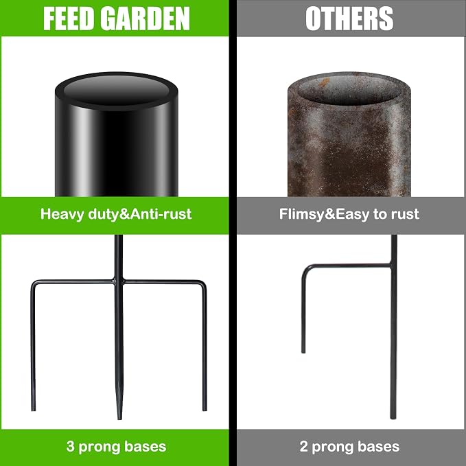 FEED GARDEN Adjustable 48 Inch Small Shepherd Hooks - Image 5