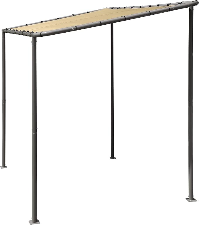 ShelterLogic 10' x 6' Solano Gazebo Canopy Charcoal Carbon Steel Frame and - Image 16