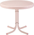 Crosley Furniture Griffith Weather Resistant Retro Metal Outdoor Side Table by CrosleyFurniture