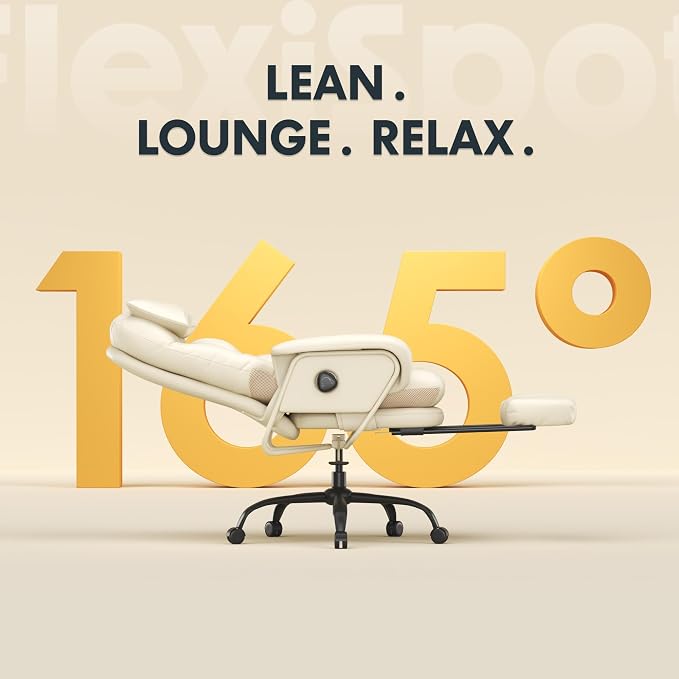 FLEXISPOT Luno 2-in-1 Chaise Lounge Chair Indoor - Image 4