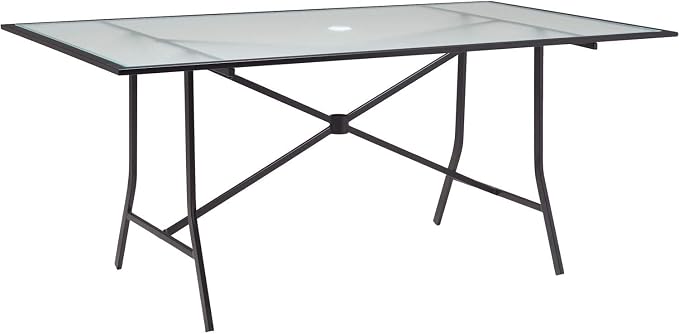 Hanover Lavallette 7-Piece Patio Dining Set, Modern Outdoor Dining Set - Image 11