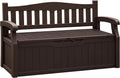 Flamaker 80 Gallon Storage Bench Outdoor Indoor, Durable All-Weather Seating by Flamaker