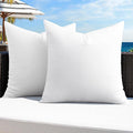 MIULEE Pack of 2 14x14 Outdoor Pillow Inserts, Outdoor Throw Pillows by MIULEE
