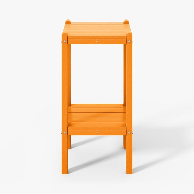 WestinTrends Malibu 36" Outdoor Adirondack HDPE 2-Tier Patio Side Table by WestinTrends