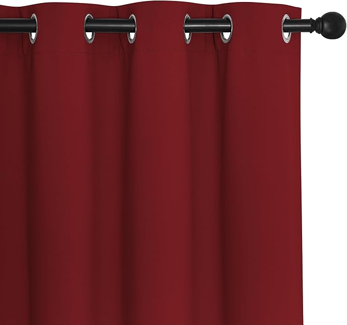 NICETOWN Blackout Curtain 72 inches Long, Grommet Privacy Window Treatment - Image 7