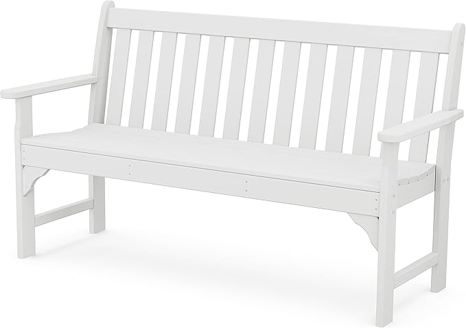 POLYWOOD Vineyard 60" Outdoor Patio Bench by POLYWOOD