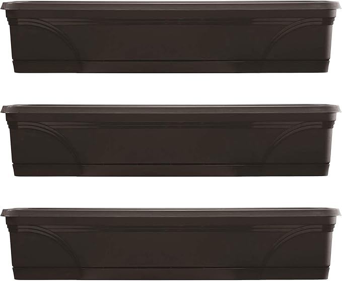 Southern Patio SPAT-MB3612BK 36-Inch Medallion Hanging Windowsill Garden Box by SouthernPatio